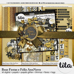 Imagenes Png Y Papeles Digitales Feliz Año Nuevo Dorado T46