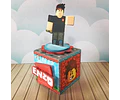 Kit Imprimible Roblox Cajitas Banderines Toppers