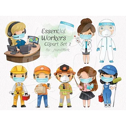 Cliparts Imagenes Png Trabajadores H2