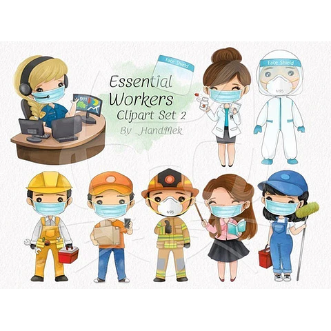 Cliparts Imagenes Png Trabajadores H2