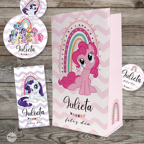 Kit Imprimible My Little Pony Pequeño Pony Tukit