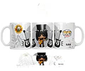 Kit Diseños Plantillas Tazas Funko Pop Rock Sublimación