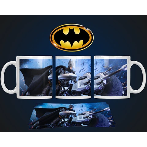 Kit Diseños Plantillas Tazas Batman Sublimación Super Héroe