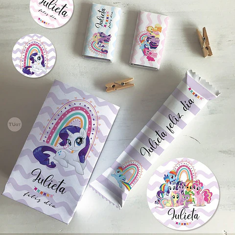 Kit Imprimible My Little Pony Pequeño Pony Tukit