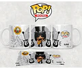 Kit Diseños Plantillas Tazas Funko Pop Rock Sublimación