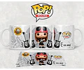 Kit Diseños Plantillas Tazas Funko Pop Rock Sublimación