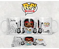 Kit Diseños Plantillas Tazas Funko Pop Rock Sublimación