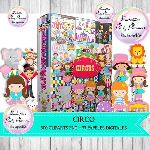Papeles Digitales Y Cliparts Imagenes Png Circo
