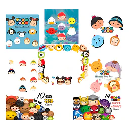 Plantillas Y Vectores Tsum Tsum