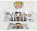 Kit Diseños Plantillas Tazas Funko Pop Rock Sublimación