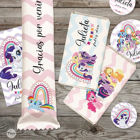Kit Imprimible My Little Pony Pequeño Pony Tukit