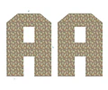 Kit Imprimible Letras 3d Editables Animales Nórdicos