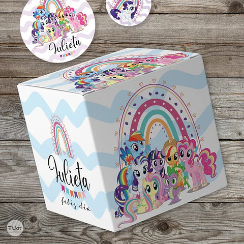 Kit Imprimible My Little Pony Pequeño Pony Tukit
