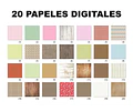 Kit Spitit Clipart + Papel Digital + Jpg