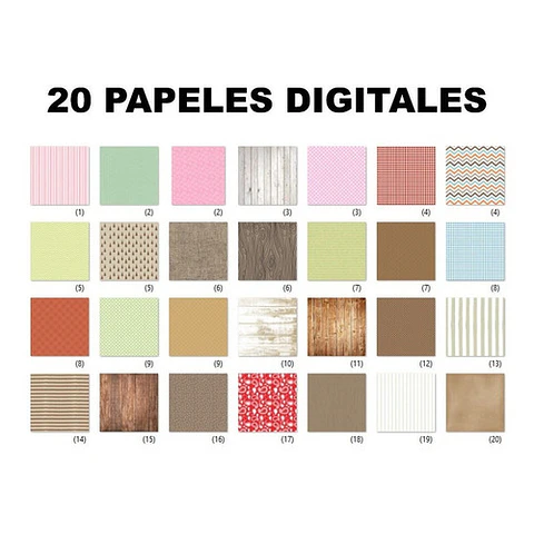 Kit Spitit Clipart + Papel Digital + Jpg