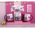 Kit Diseños Plantillas P/ Tazas La Pantera Rosa Sublimación 