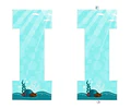 Kit Imprimible Letras 3d Corpóreas Editables De Sirenas
