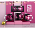 Kit Diseños Plantillas P/ Tazas La Pantera Rosa Sublimación 