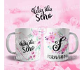 Plantillas Tazas Día Del Maestro Iniciales Nombres Sublimar
