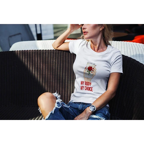 Plantillas Diseños Remeras Mujer P/ Sublimación Mockups M21