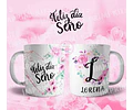 Plantillas Tazas Día Del Maestro Iniciales Nombres Sublimar