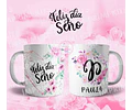 Plantillas Tazas Día Del Maestro Iniciales Nombres Sublimar