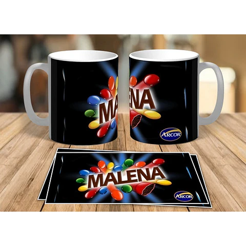 Kit Diseños Plantillas Tazas Golosinas Sublimación Editables