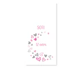 Kit Imprimible Corazon Corazones Rosas Fuxia Tukit