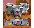 Kit Diseños Plantillas Tazas Super Mario Bros Sublimación