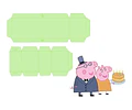 Kit Imprimible Letras 3d Corpóreas Editables De Peppa Pig