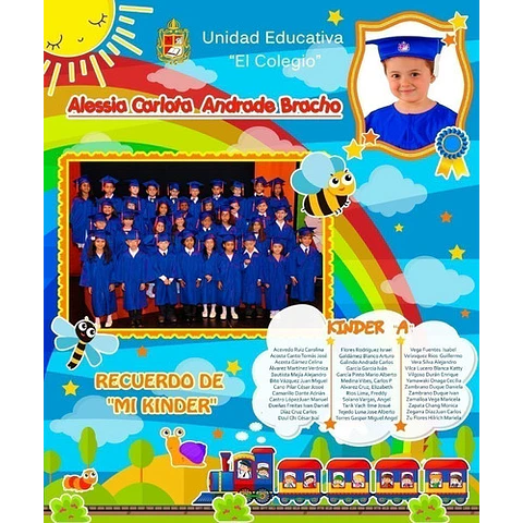 Kit Imprimible Cuadros Diplomas Graduación | Editable