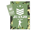Kit Imprimible Camuflado Candy Bar Tukit