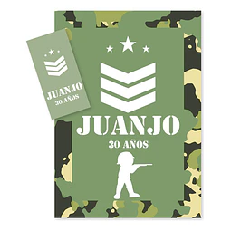Kit Imprimible Camuflado Candy Bar Tukit