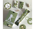 Kit Imprimible Camuflado Candy Bar Tukit