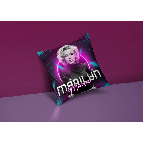 Diseños Plantillas Almohadones Cojines Marilyn Monroe M17