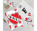 Kit Imprimible Futbol Pelota Independiente Rojo Candy Bar