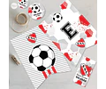 Kit Imprimible Futbol Pelota Independiente Rojo Candy Bar