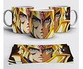 Kit Diseños Plantillas Tazas Saint Seiya Sublimación