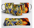 Kit Diseños Plantillas Tazas Saint Seiya Sublimación
