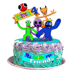 Kit Imprimible Rainbow Friends Completo Editable