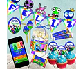 Kit Imprimible Rainbow Friends Completo Editable