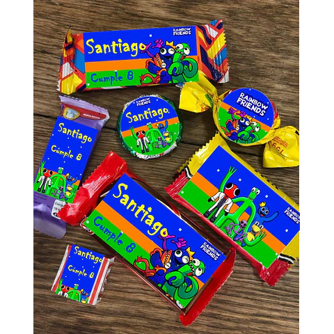 Kit Imprimible Rainbow Friends Completo Editable