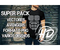 Pack De Diseños Para Remeras Efecto Rasgadas (único)