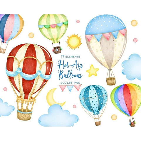 Cliparts Imagenes Png Globos Aerostaticos 1  Is19