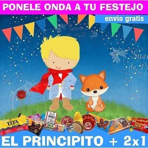 Kit Imprimible El Principito Candy Golosinas