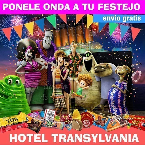 Kit Imprimible Hotel Transylvania 3 Editable
