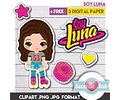 Kit Imprimible Soy Luna 13 Png/jpg Y 3 Fondos