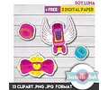 Kit Imprimible Soy Luna 13 Png/jpg Y 3 Fondos