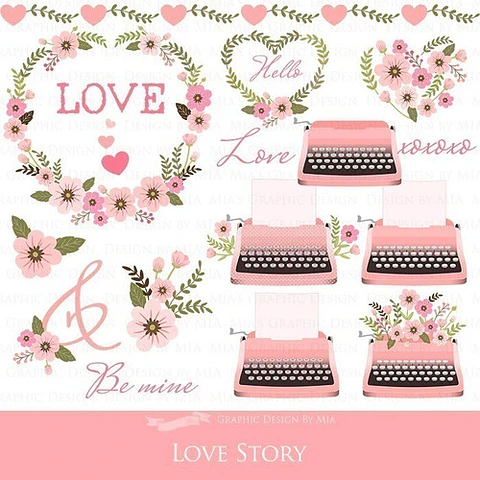 Cliparts Png Y Papeles Digitales Historia De Amor M15