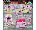 Kit Imprimible Candy Bar Doctora Juguetes Completo Modelo 2